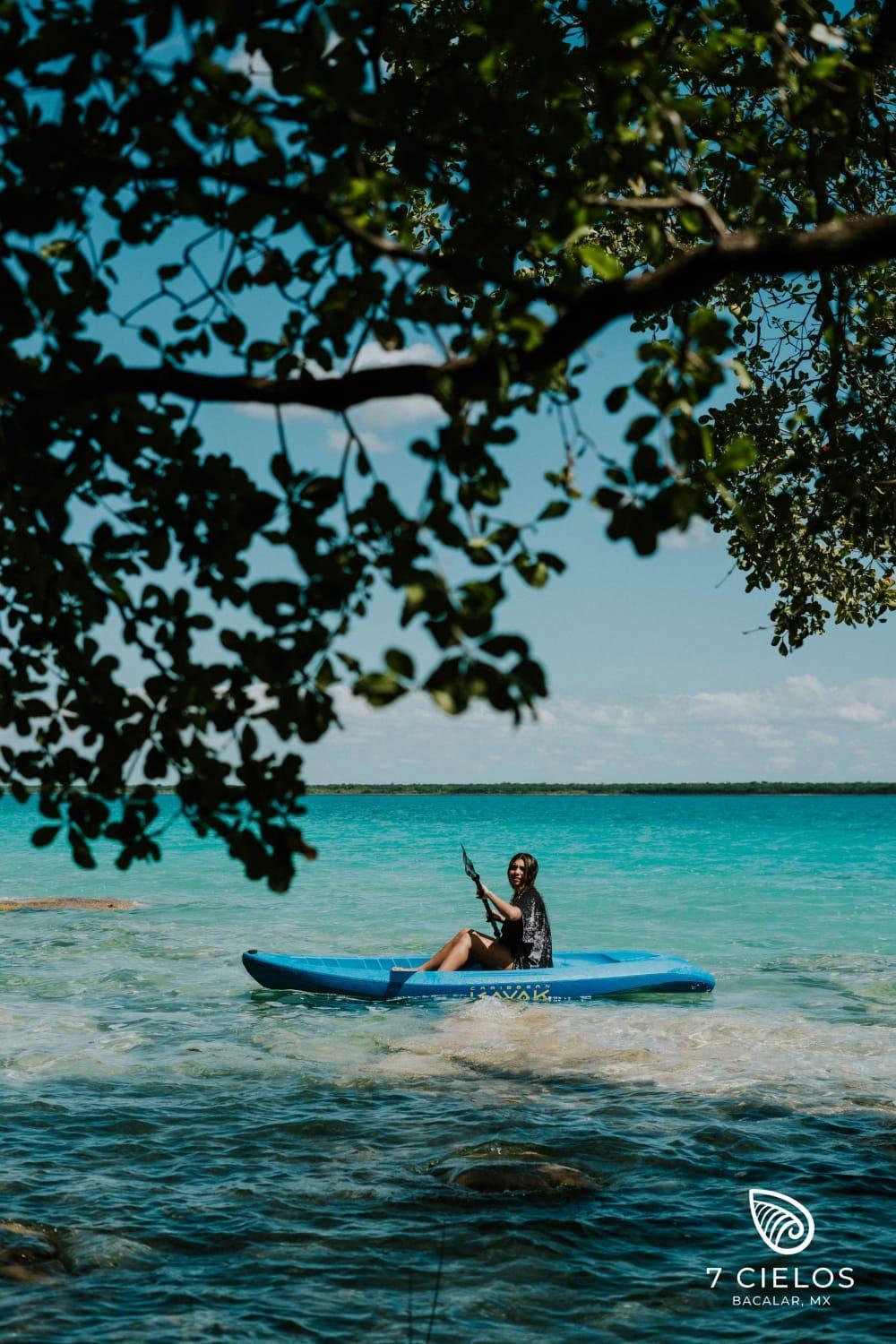7 Cielos Bacalar. Exterior foto