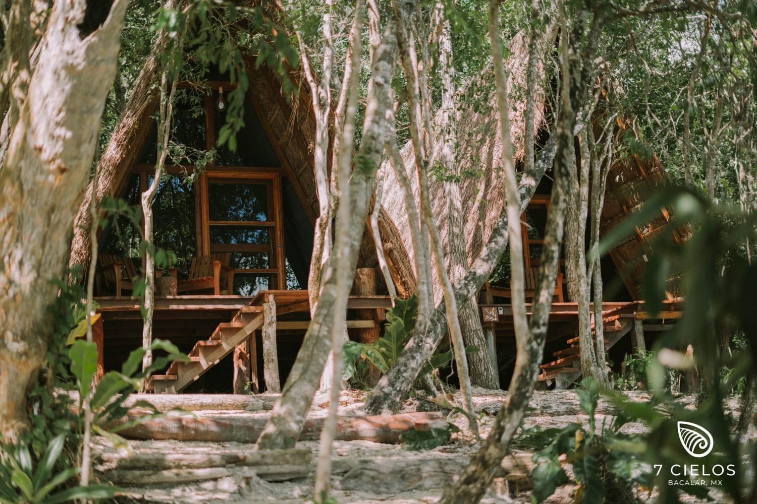 7 Cielos Bacalar. Exterior foto