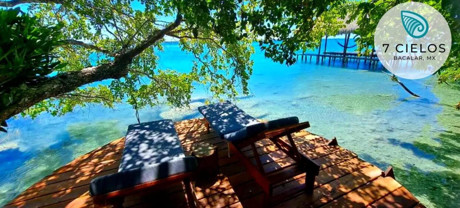 7 Cielos Bacalar. Exterior foto