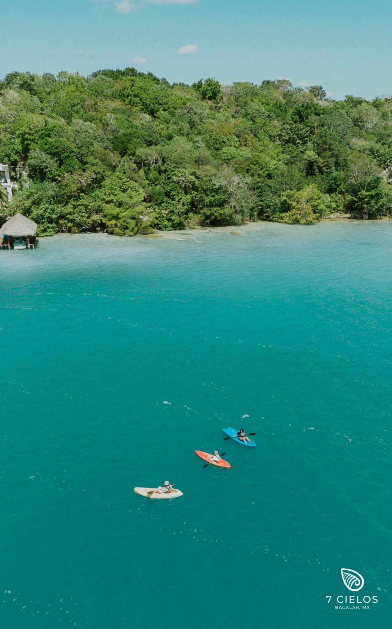 7 Cielos Bacalar. Exterior foto